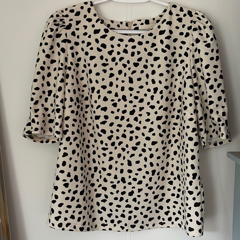 Mellóday printed blouse